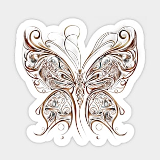 butterfly love Sticker